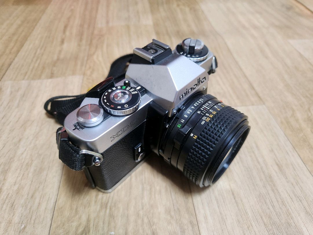 미놀타 XD 5 바디및 50mm f1.4 렌즈 셋트 입니다 이미지