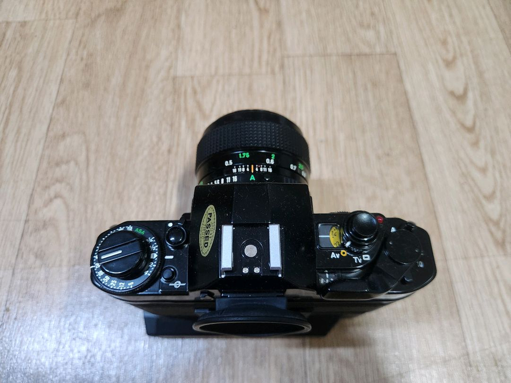 캐논 A-1바디및 50mm F1.2 렌즈 + 모터드라이브 셋트 판매합니다 이미지