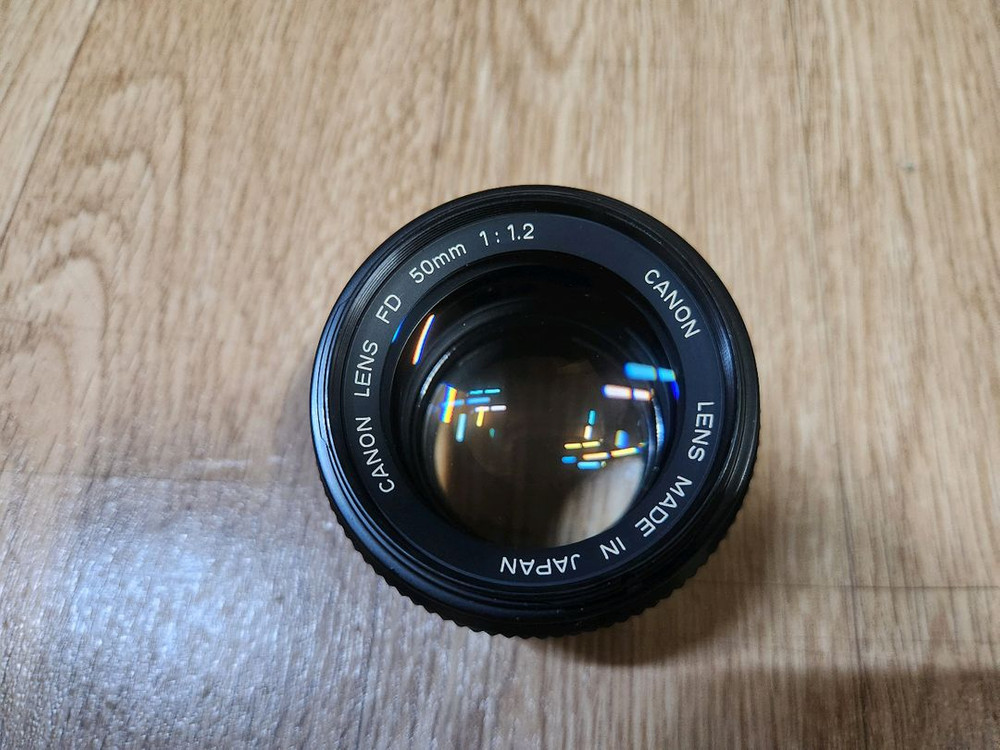 캐논 A-1바디및 50mm F1.2 렌즈 + 모터드라이브 셋트 판매합니다 이미지