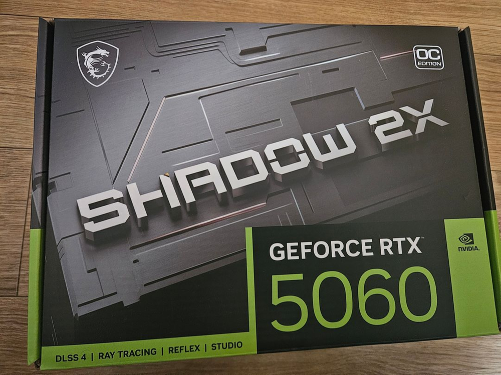 RTX 5060 8기가 oc 그래픽카드 이미지