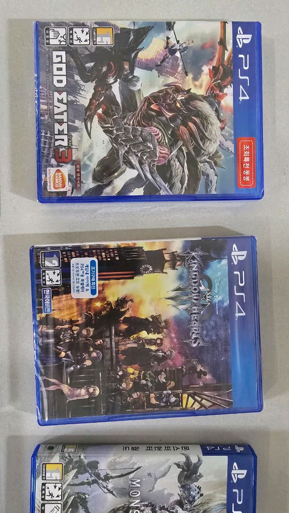 PS4 게임 타이틀 모음 이미지