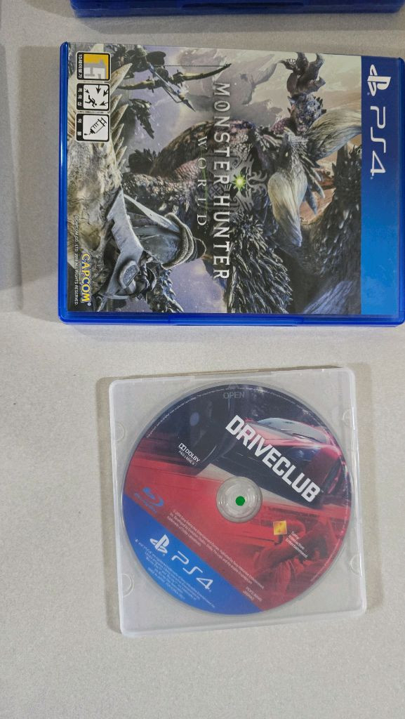 PS4 게임 타이틀 모음 이미지