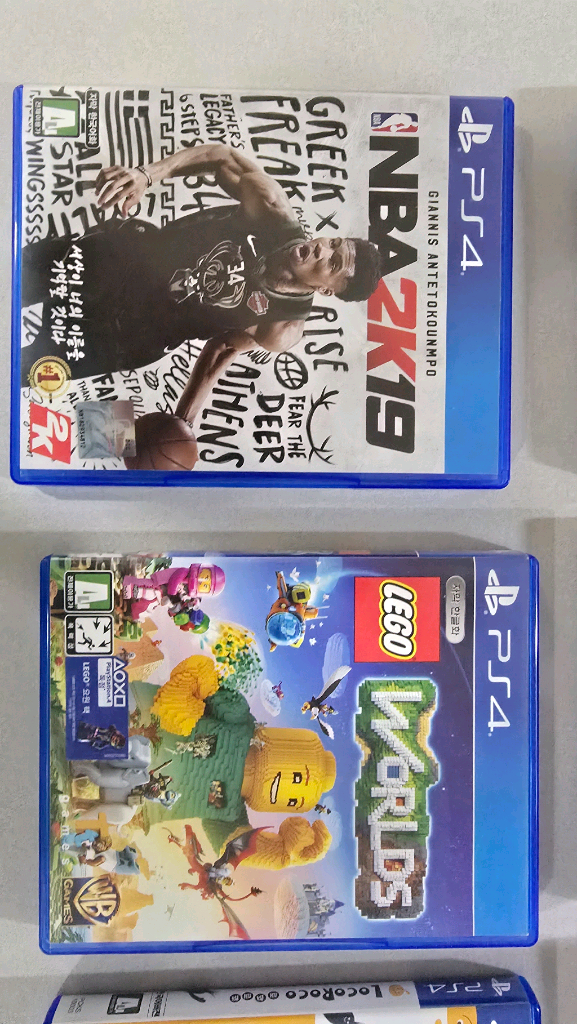 PS4 게임 타이틀 모음 이미지