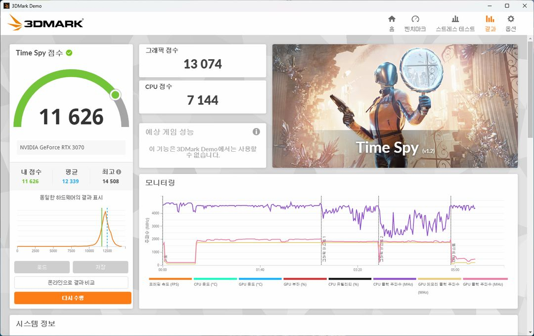 i7-9700K / RTX3070 / RAM 16GB / 고사양 가성비 게이밍피시 팝니다 이미지