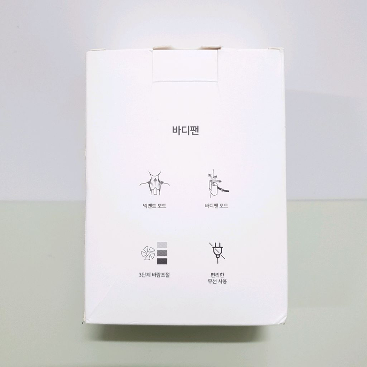 단순개봉) 오아 바디팬 클립형 휴대용 바디 선풍기 OFN-038WH 이미지