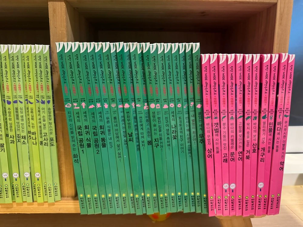 여원미디어 탄탄 와이드 자연속으로 완결편 전집 이미지