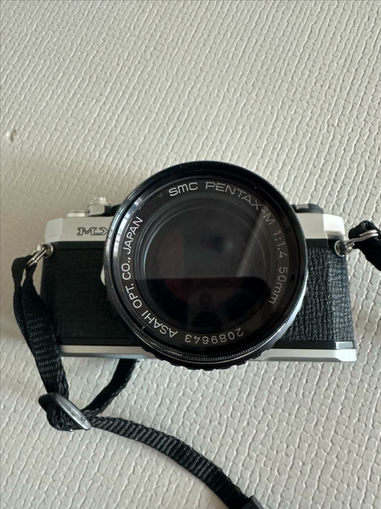 필름카메라펜탁스mx + 50mm 렌즈 세트 이미지