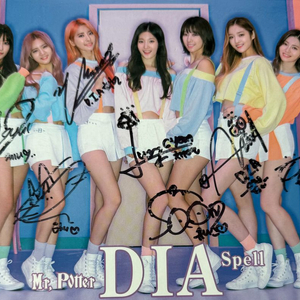 다이아 DIA Spell 친필 사인 앨범 이미지