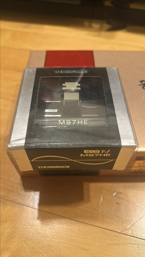 턴테이블 카트리지 슈어(shure) m97he 미사용 신품 이미지