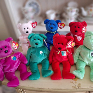 [빈티지] Ty 비니 베이비 정품 곰인형 7종 컬렉션 이미지