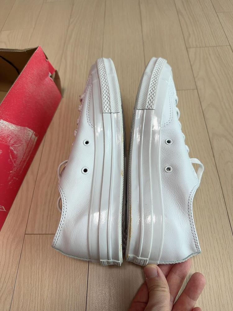 [280] 컨버스 척테일러 화이트 레더 280 이미지