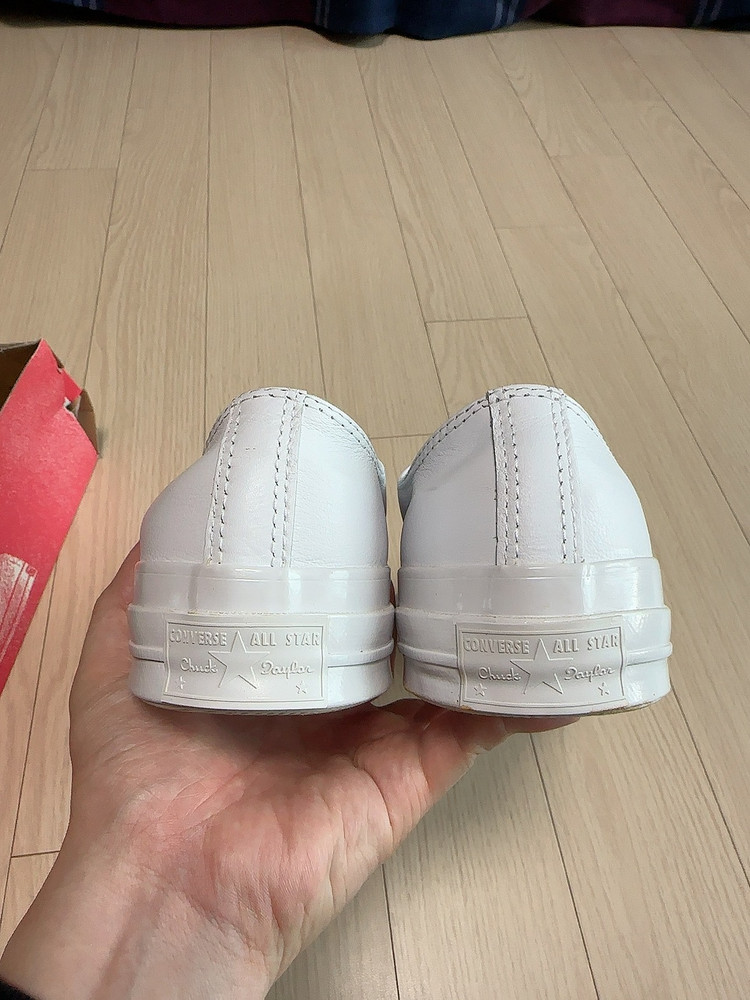 [280] 컨버스 척테일러 화이트 레더 280 이미지