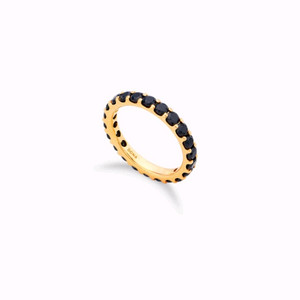 도나앤디 14k 블랙D몬드 이터니티링 3mm 이미지
