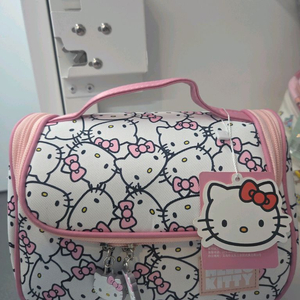 산리오 헬로키티 파우치,여행용 화장품 가방,키티가방 이미지
