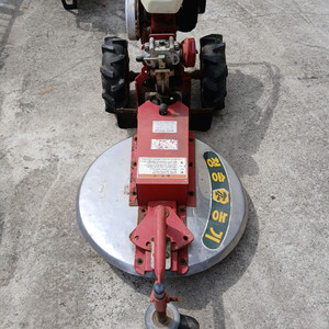 아세아 관리기 제초기 예초기 원판형 보행형 제초기 이미지