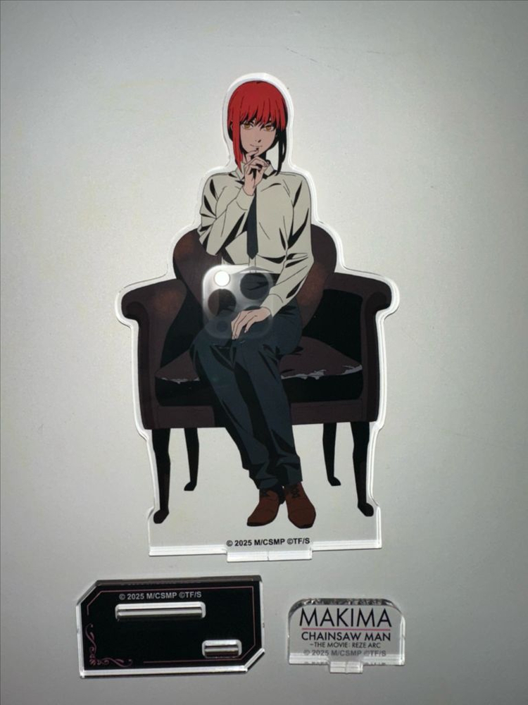 체인소맨 마키마 팝업 아크릴 스탠드 개봉전시품 이미지