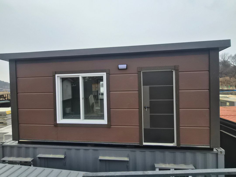 3x6 체류형쉼터 농막 컨테이너 판매 이미지