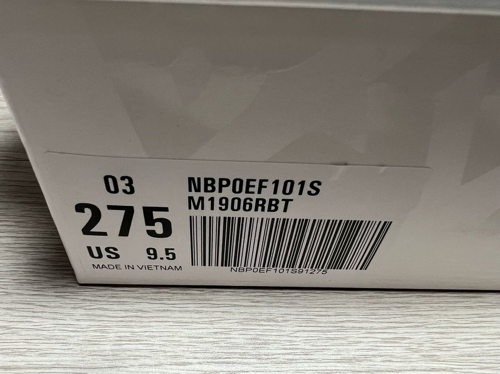 뉴발란스 X 더 베이스먼트 1906R 실버 275 판매 이미지