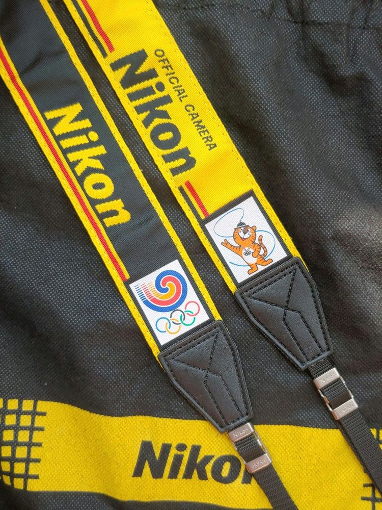 니콘 88서울 올림픽 기념 호돌이 스트랩 신품 이미지