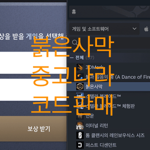 붉은사막 검은사막 예약 특전 쿠폰 판매 이미지
