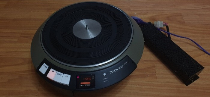 데논 DENON DP-5000 방송용 턴테이블 고장 이미지