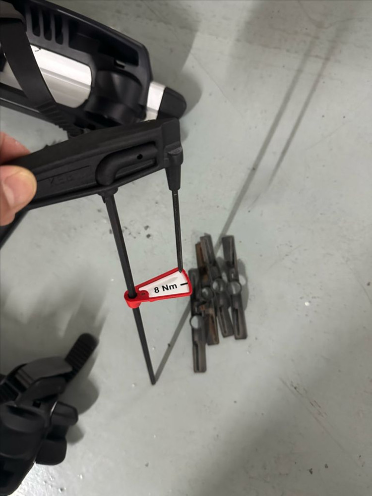 bmw f20 118d 순정 가로바 및 자전거 거치대 이미지