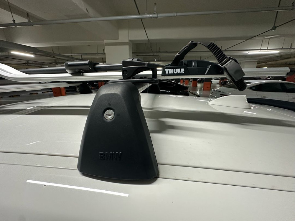 bmw f20 118d 순정 가로바 및 자전거 거치대 이미지