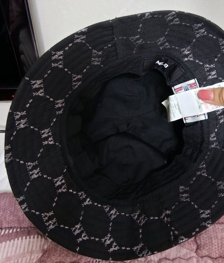 아동 MLB키즈 다이아모노그램버킷햇 54cm 이미지