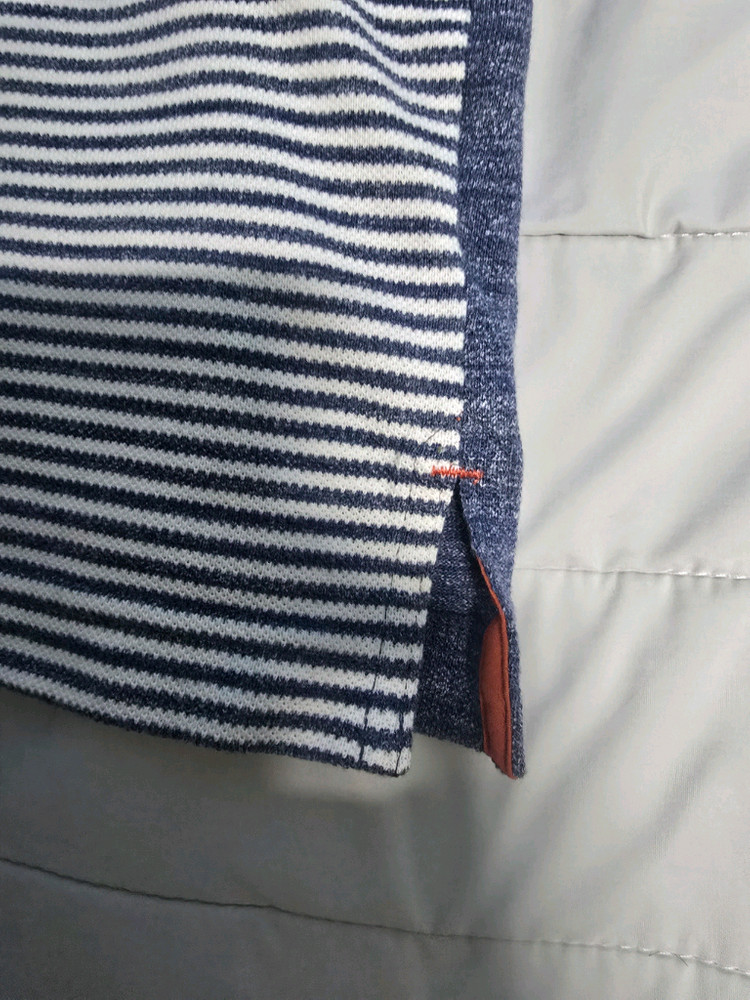 타미힐피거 스트라이프 반팔 카라티 100(새상품) 이미지