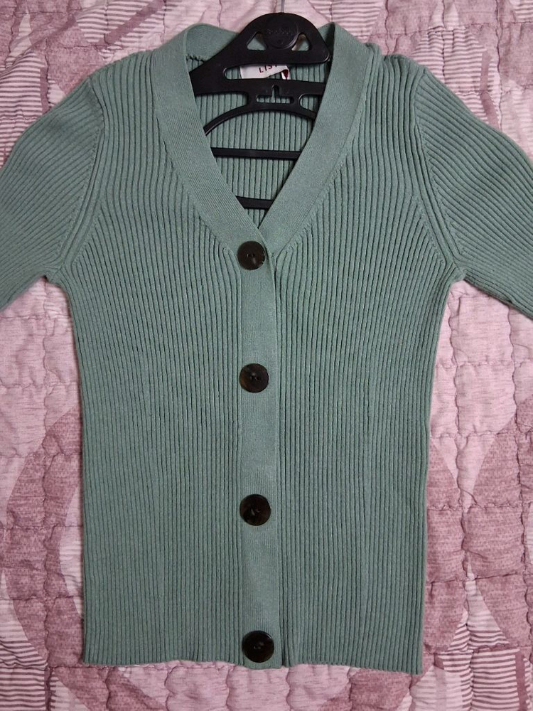 여성 리스트List 올리브그린브이넥니트 55 이미지