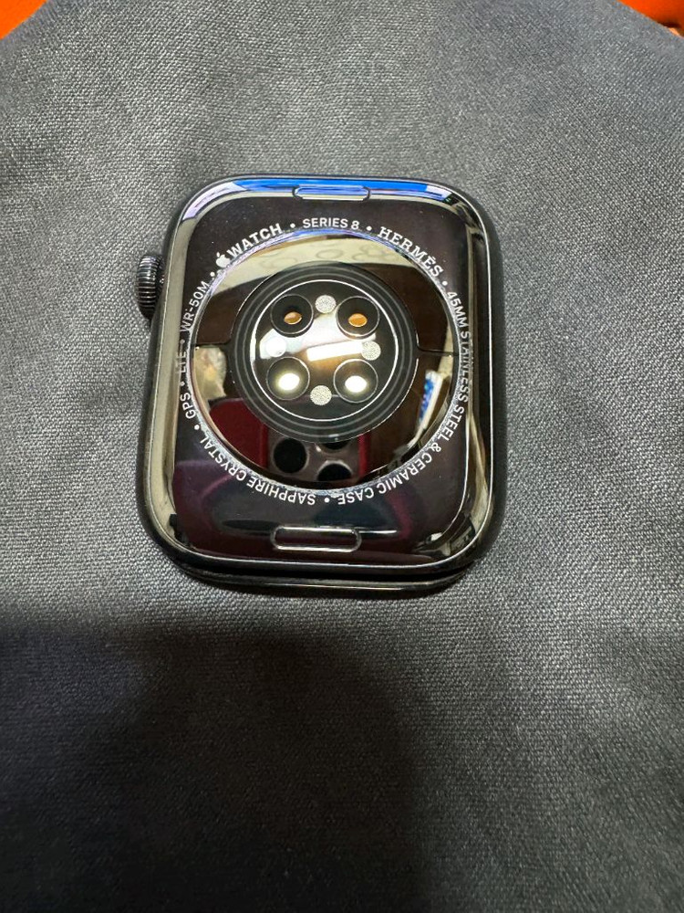 애플워치8 에르메스 누아르 45mm 풀박스 판매 이미지