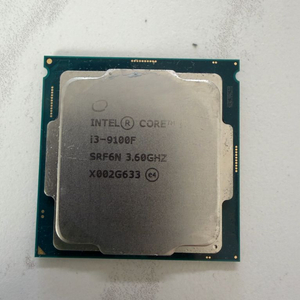 i3-9100F CPU 이미지