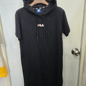 95,M )) FILA 휠라 반팔 후드 원피스!~ 깔끔하고 이쁜 디자인~ 이미지