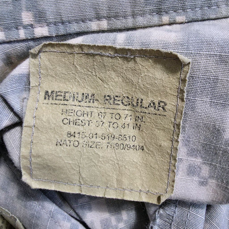 (M)미군 전투복 상의 자켓 이미지