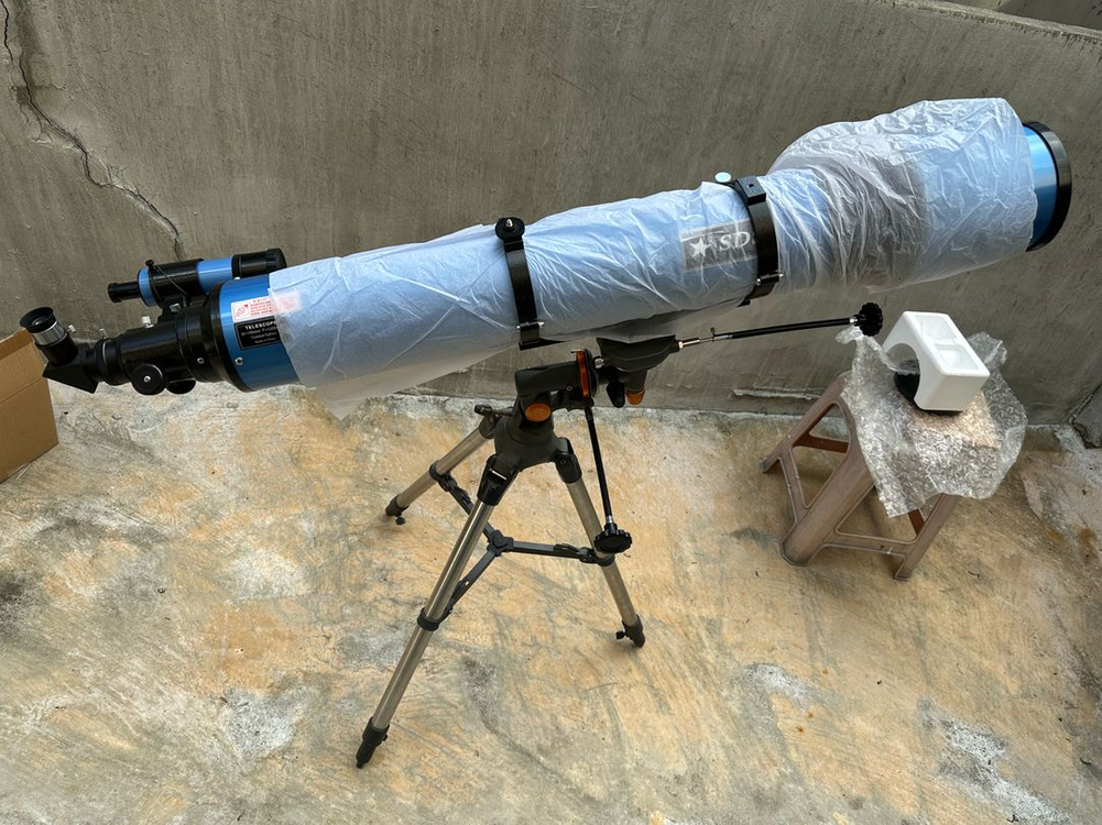 천체망원경 풀세트 150 파이 1200mm 이미지