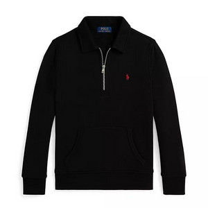 폴로 보이즈 쿼터집 블랙 XL 새상품 이미지