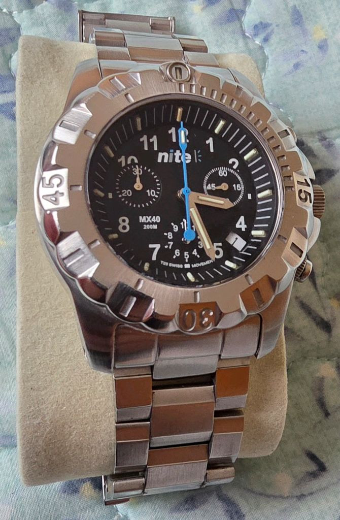 [S급] 영국 특수부대 시계 나이트워치 Nite MX40 팜니다. 이미지
