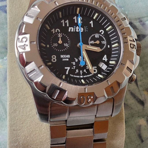 [S급] 영국 특수부대 시계 나이트워치 Nite MX40 팜니다. 이미지
