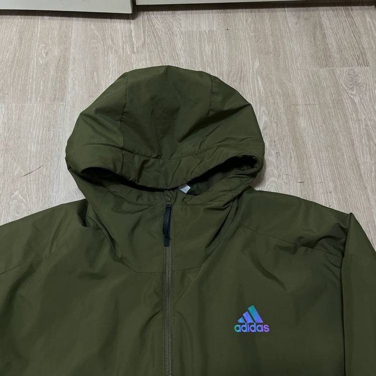 아디다스 남성 라이트 다운 바람막이 경량 점퍼 XL/105 이미지