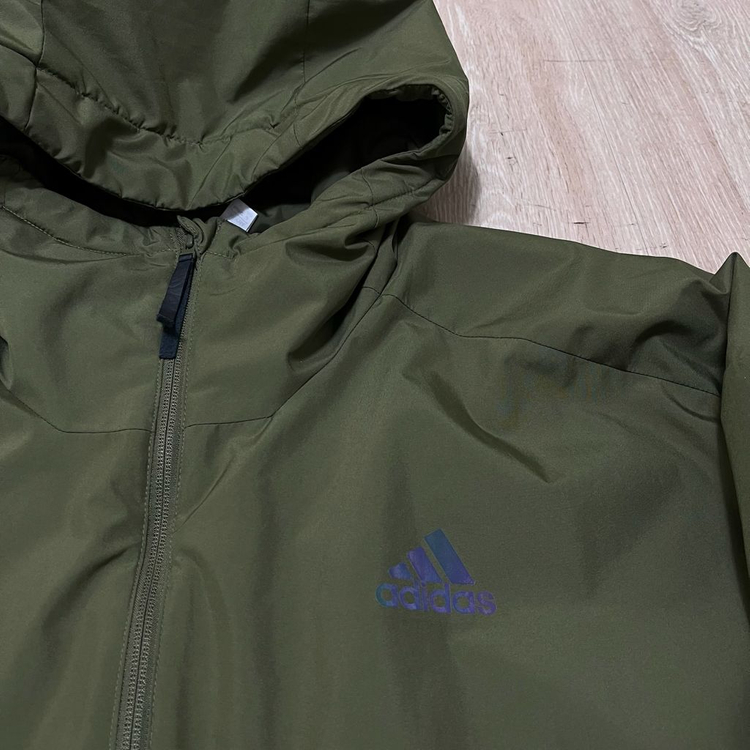 아디다스 남성 라이트 다운 바람막이 경량 점퍼 XL/105 이미지