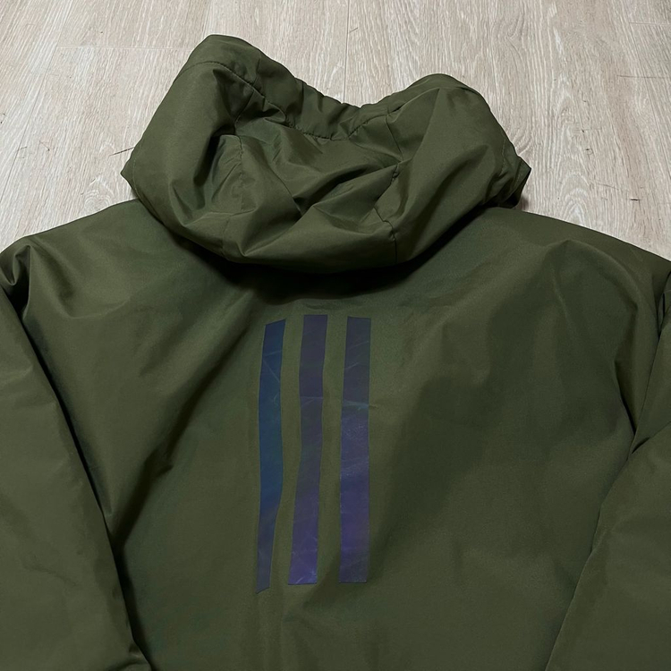 아디다스 남성 라이트 다운 바람막이 경량 점퍼 XL/105 이미지