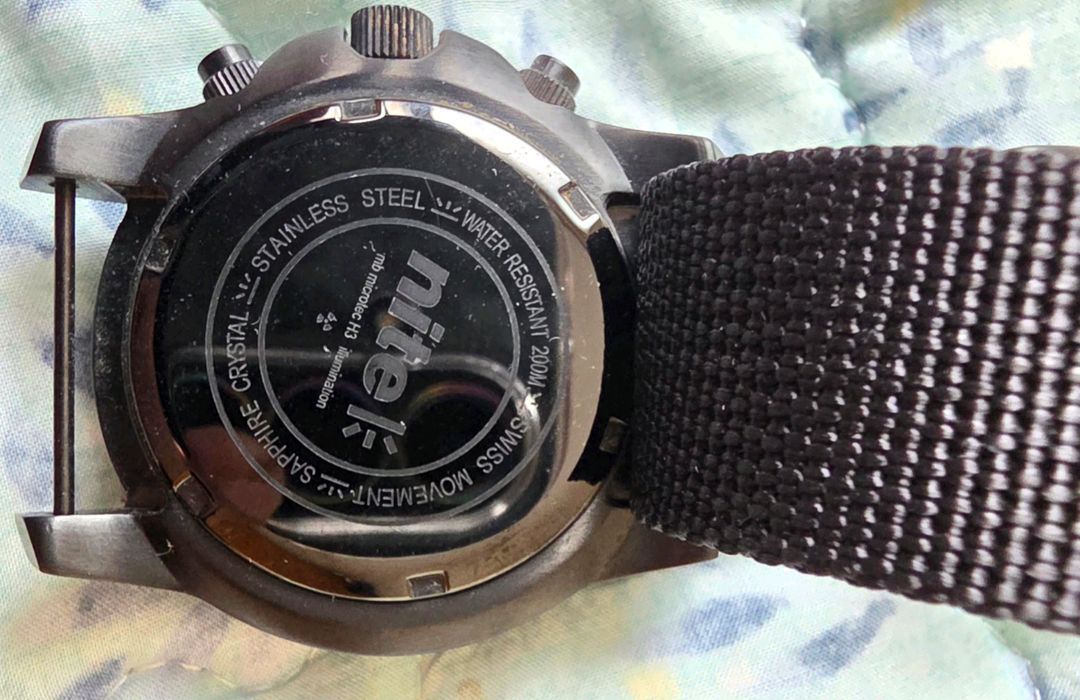 [S급] 영국 특수부대 시계 나이트워치 Nite MX40 팜니다. 이미지