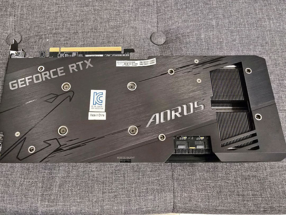 RTX3070 어로스 마스터 그래픽카드 팝니다. 이미지