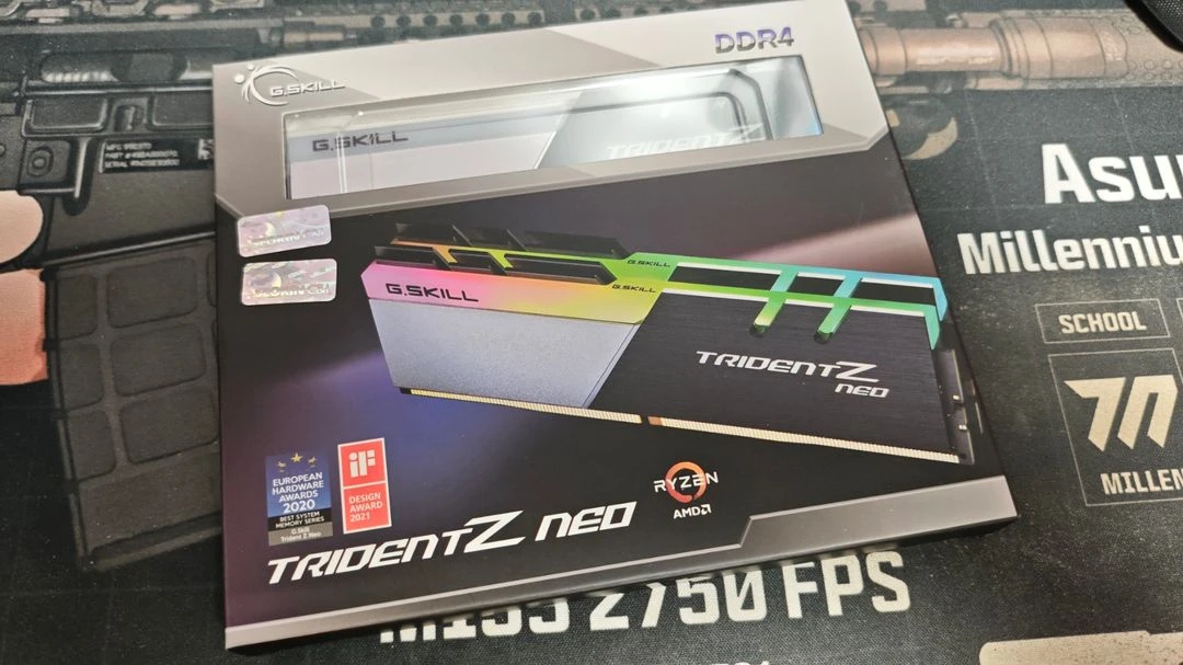 지스킬 트라이던트 Z 네오 DDR4 미사용 신품 - 안심되는 중고거래