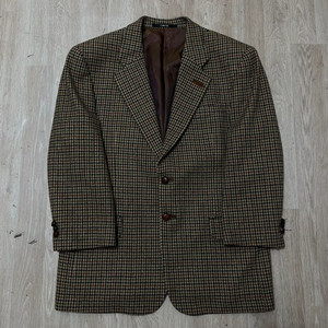 닥스 남성 싱글 체크 정장 자켓 L/100 이미지