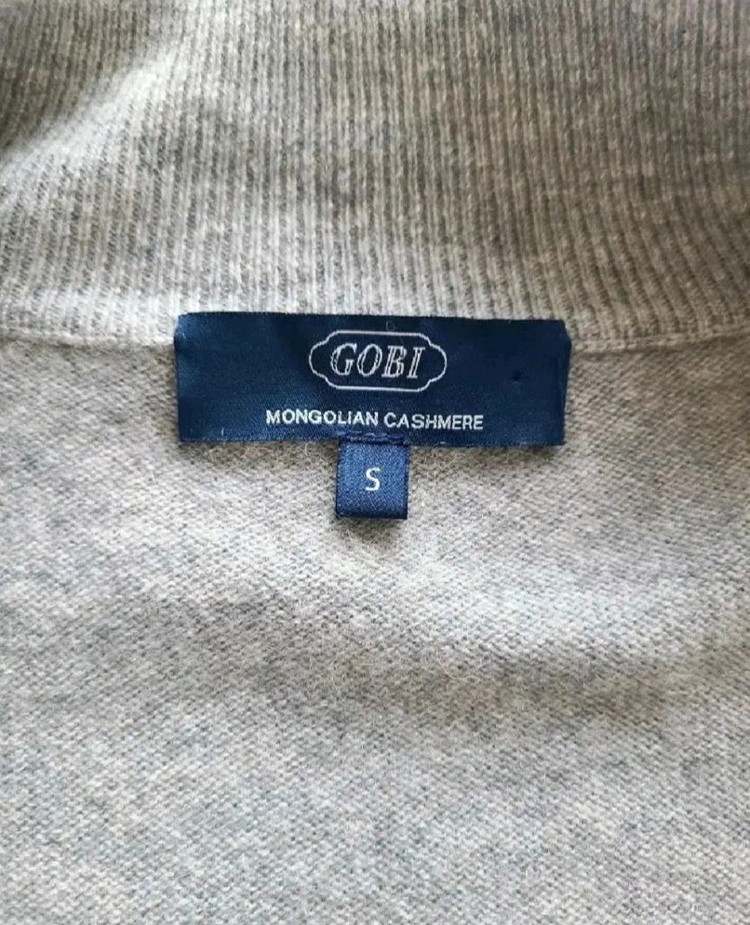 고비 캐시미어 100% 집업가디건 이미지