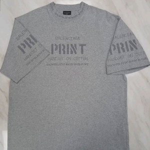 [정품 파격가 남여공용] 발렌시아가 프린팅 반팔 티셔츠 L 사이즈 (루이비통 샤넬 구찌 펜디 프라다 에르메스 디올) 이미지