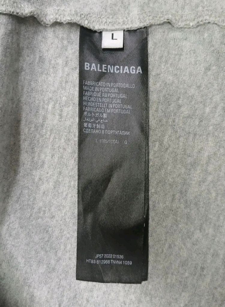 [정품 파격가 남여공용] 발렌시아가 프린팅 반팔 티셔츠 L 사이즈 (루이비통 샤넬 구찌 펜디 프라다 에르메스 디올) 이미지