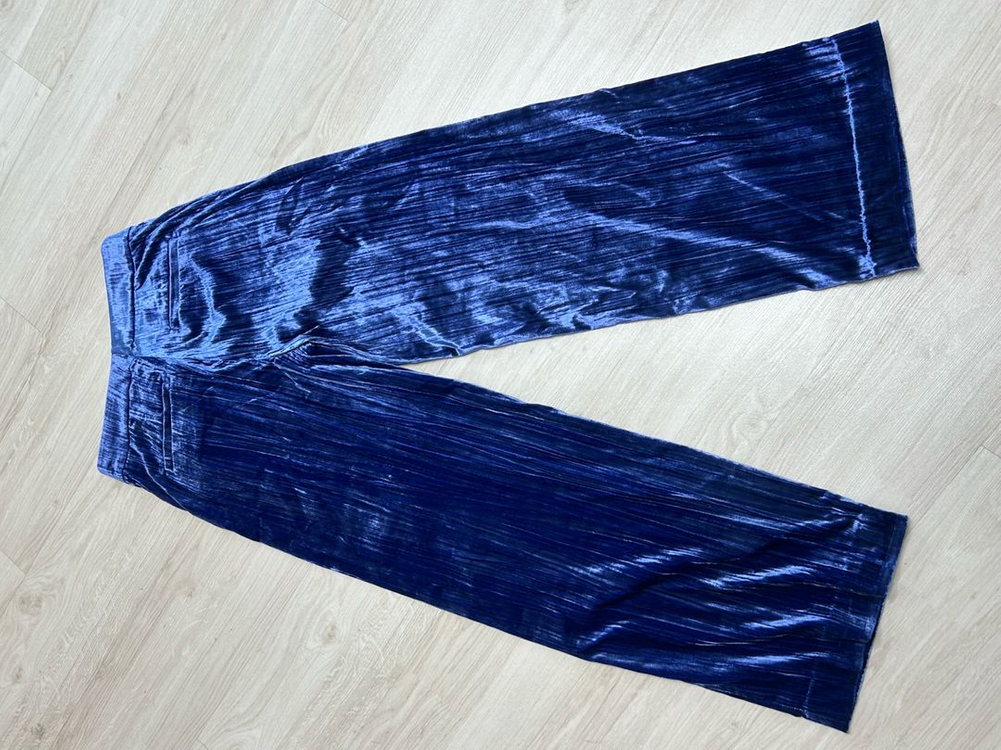 아르켓 벨벳 와이드 팬츠 이미지