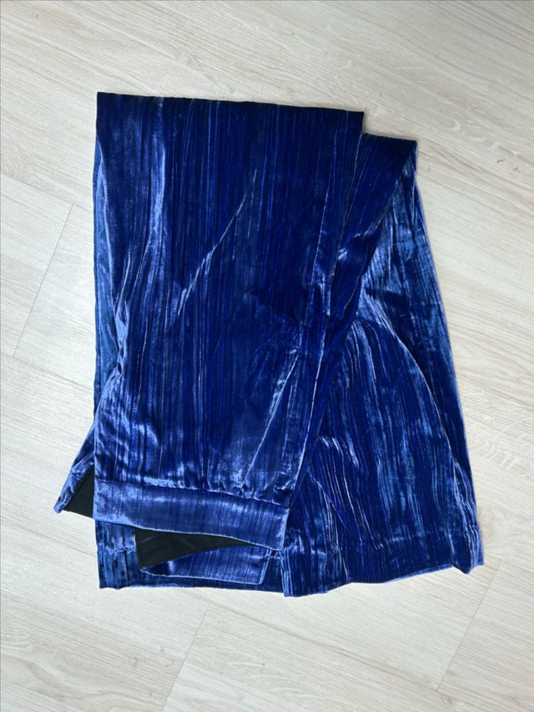 아르켓 벨벳 와이드 팬츠 이미지